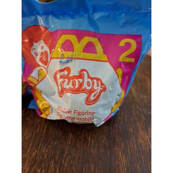 2 Mcdonalds 1998 Number 2 Furby Toys Unopened - Picture 2 of 5